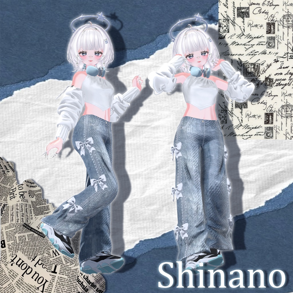 【20アバター対応】Urban Denim [VRChat] 缩略图 19