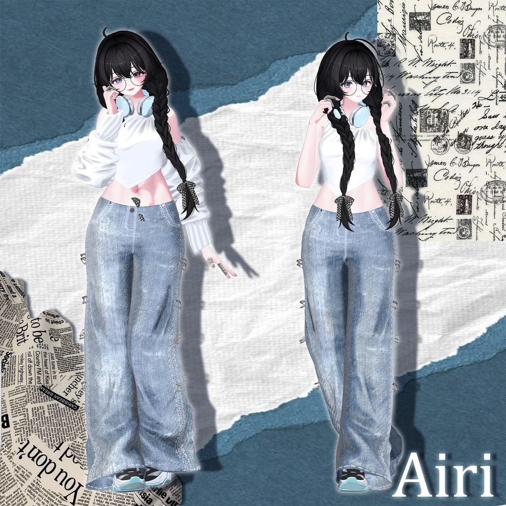 【20アバター対応】Urban Denim [VRChat] 缩略图 7