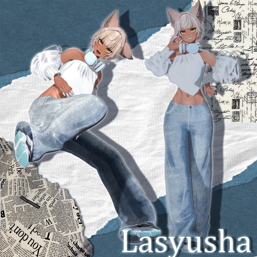 【20アバター対応】Urban Denim [VRChat] 缩略图 11