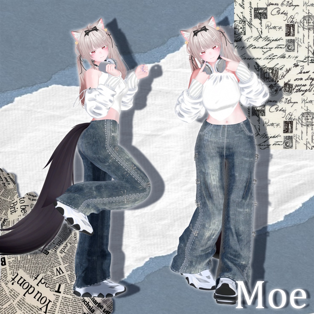 【20アバター対応】Urban Denim [VRChat] 缩略图 18