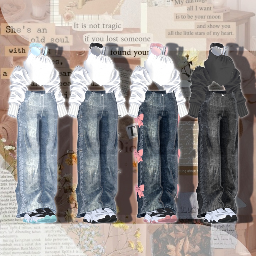 【20アバター対応】Urban Denim [VRChat] 缩略图 2