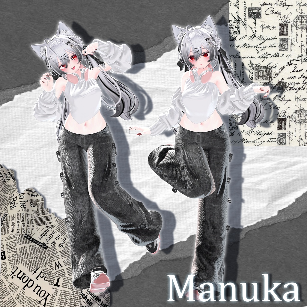 【20アバター対応】Urban Denim [VRChat] 缩略图 14