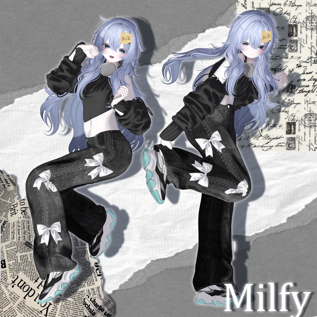 【20アバター対応】Urban Denim [VRChat] 缩略图 15