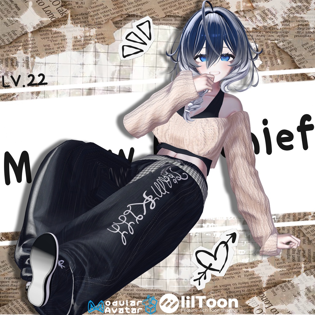 【12アバター対応】✨ open sale!!✨Mellow Mischief[VRChat]