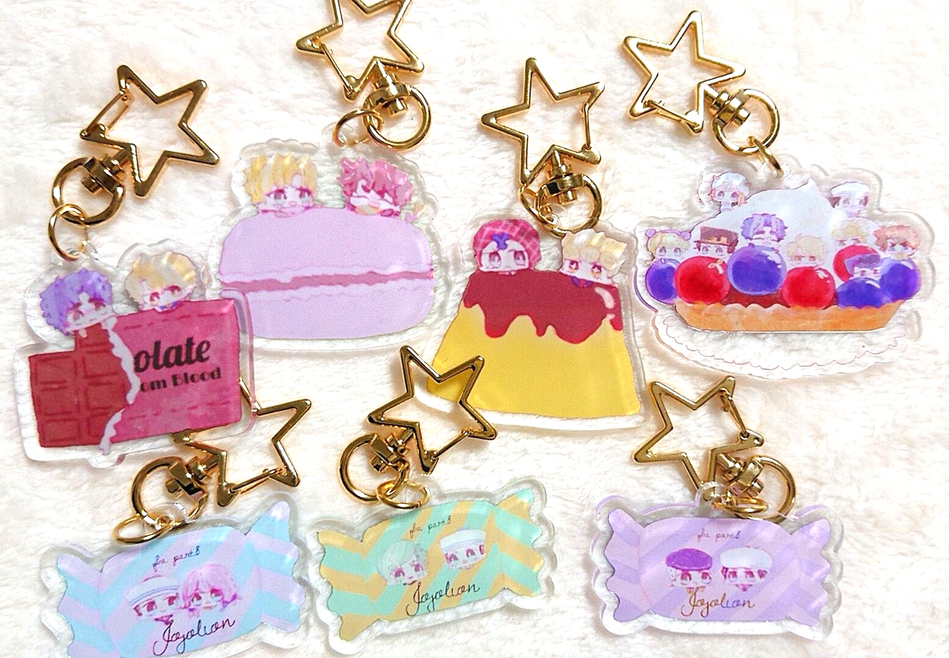 JJBAスイーツアクキー