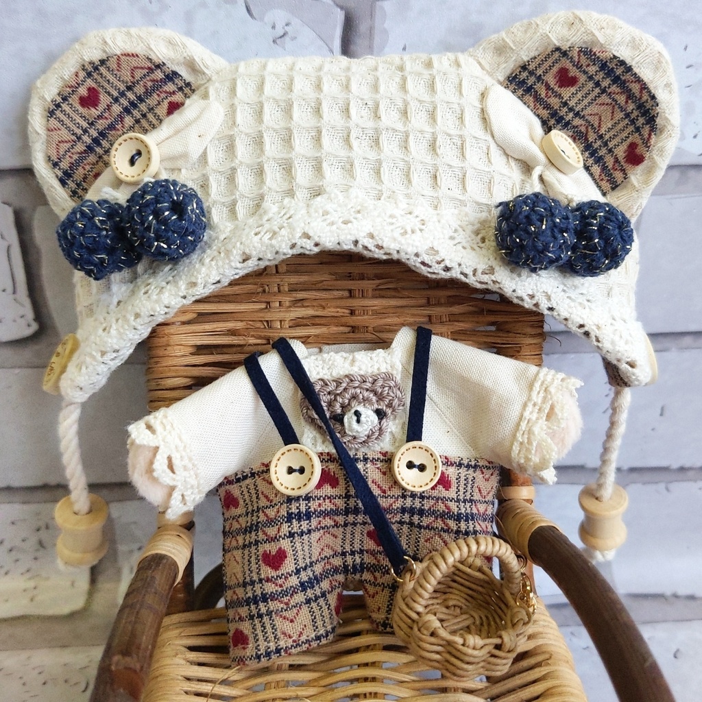 カントリーくまちゃん(紺チェック)