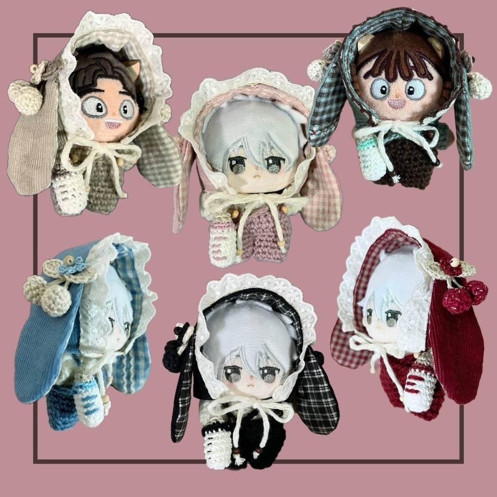 8cm バブうさちゃん🍼4点セット🍼