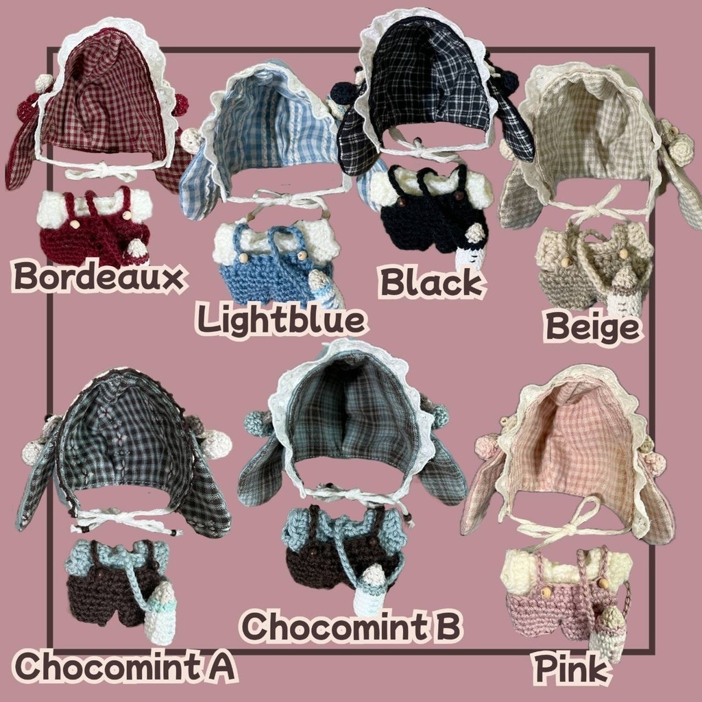 8cm バブうさちゃん🍼4点セット🍼