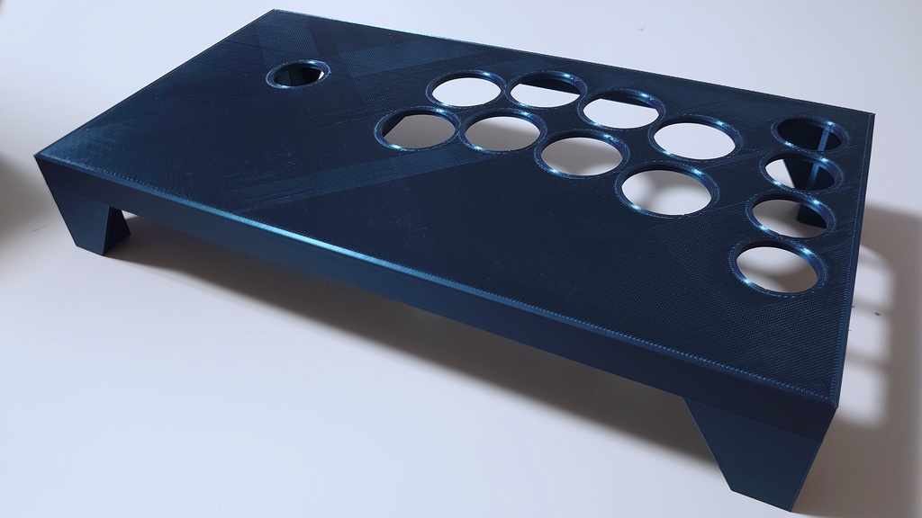 アケコンケース(ブルーメタリック風)※ケースのみ販売