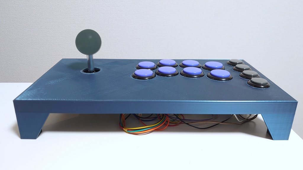 アケコンケース(ブルーメタリック風)※ケースのみ販売