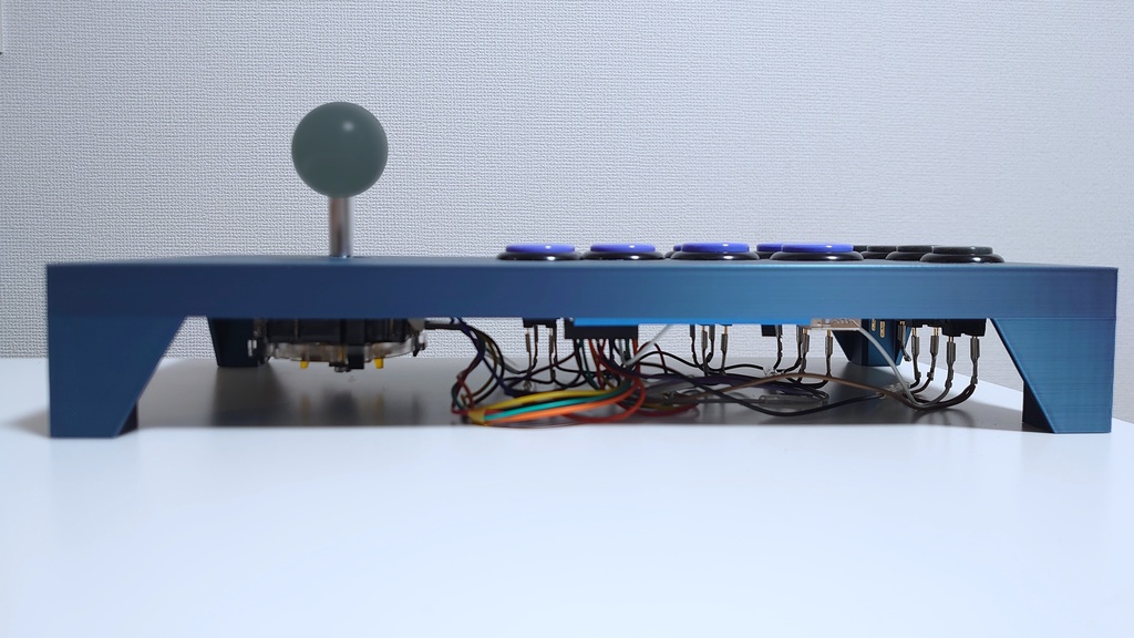 アケコンケース(ブルーメタリック風)※ケースのみ販売