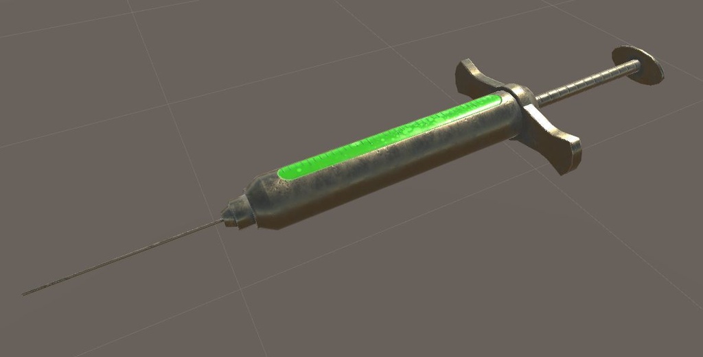 スチームパンク風注射器