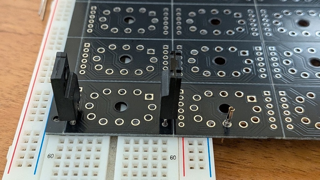 ニキシー管ピッチ変換基板 IN-12A/IN-12B→2.54mmピッチ