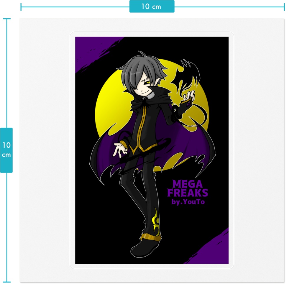 【オリジナルキャラクター】ユタ ステッカー