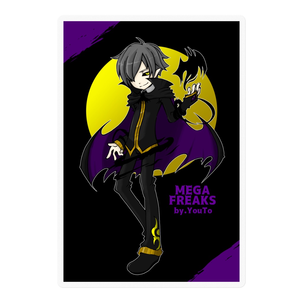 【オリジナルキャラクター】ユタ　ステッカー