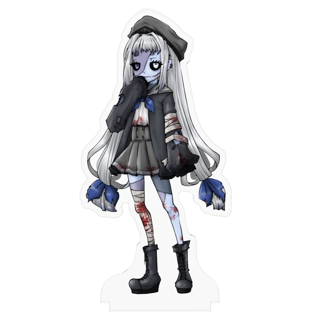 【オリジナルキャラクター】ヘルマ 血ver (約100mm)