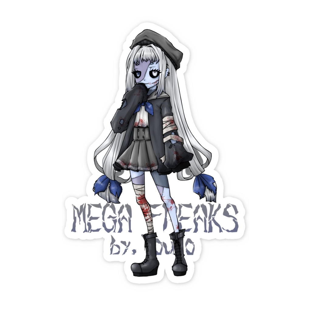 【オリジナルキャラクター】ヘルマ 血ver