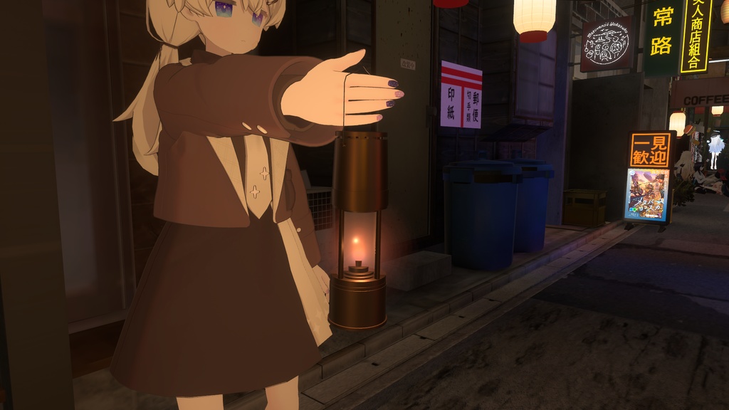 vrc用ランタン3種