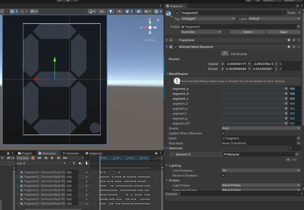 unity 7segment