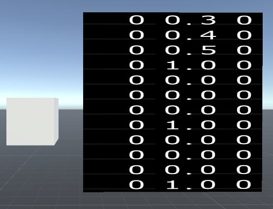 座標、姿勢をRenderTextureに書込、読込機構