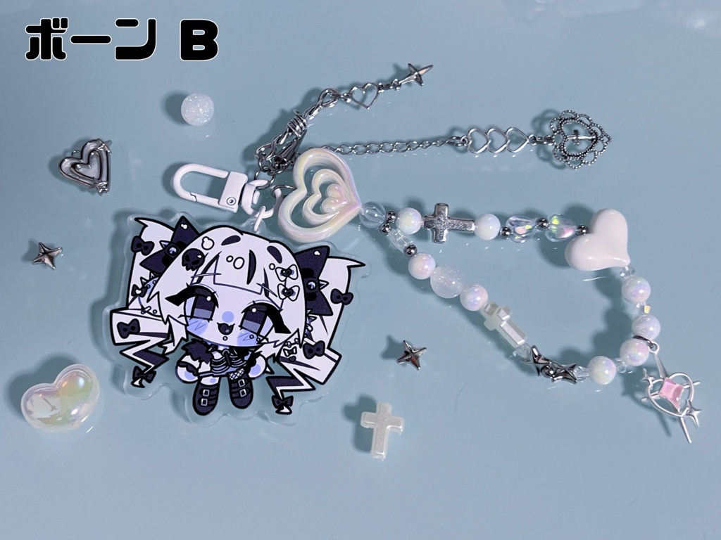 ボーンの激かわ♡デコアクキー