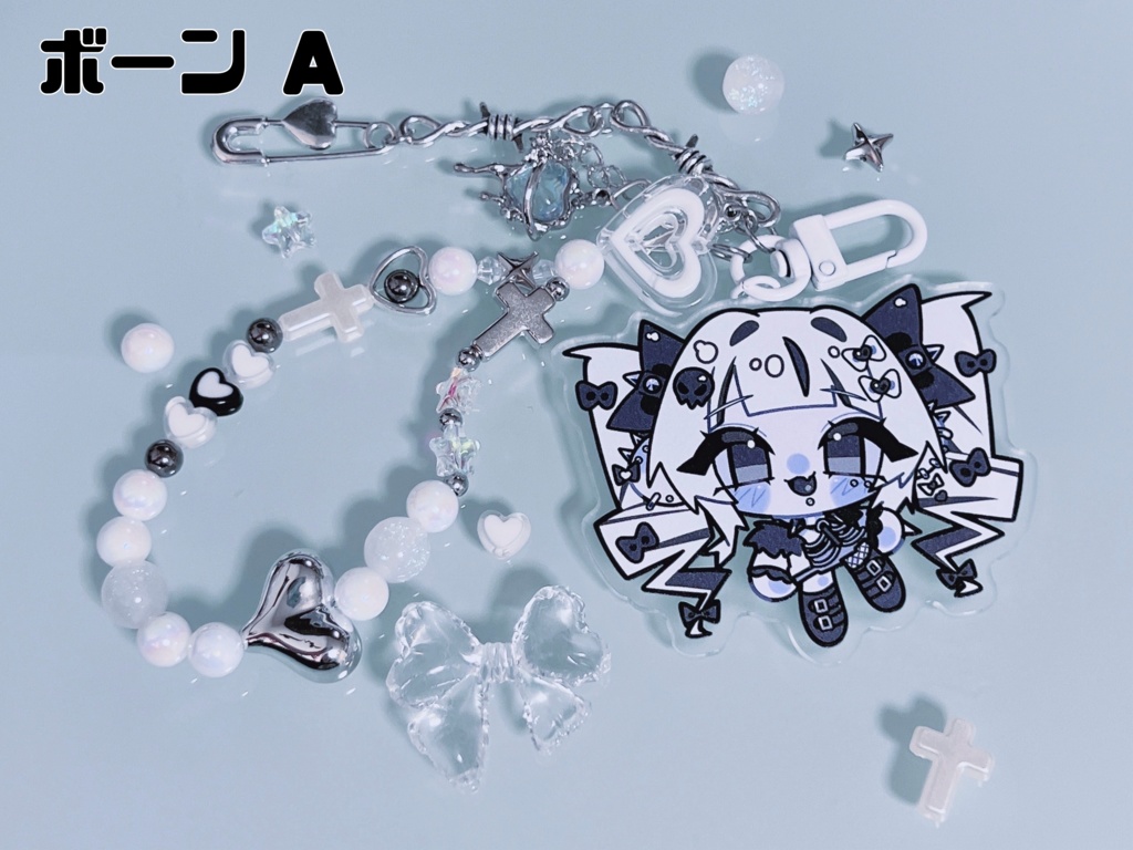 ボーンの激かわ♡デコアクキー