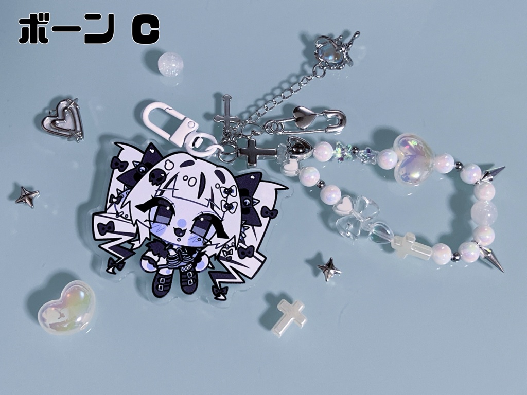 ボーンの激かわ♡デコアクキー