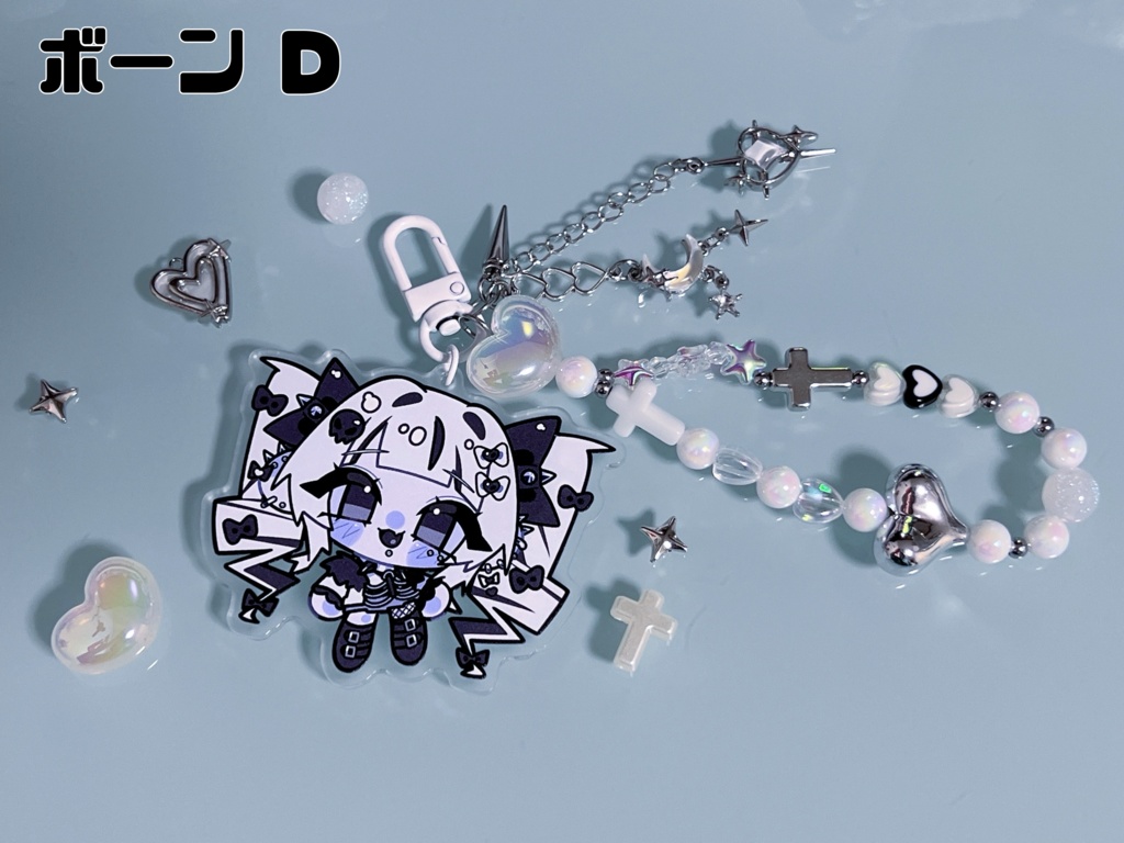 ボーンの激かわ♡デコアクキー