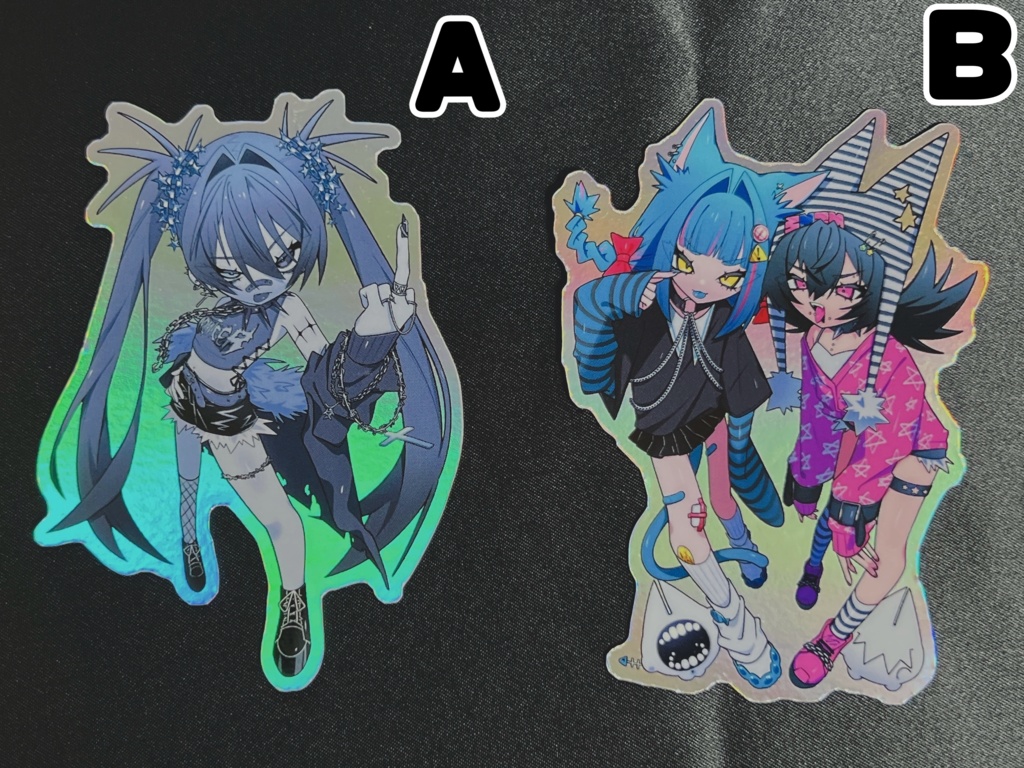 オーロラステッカー