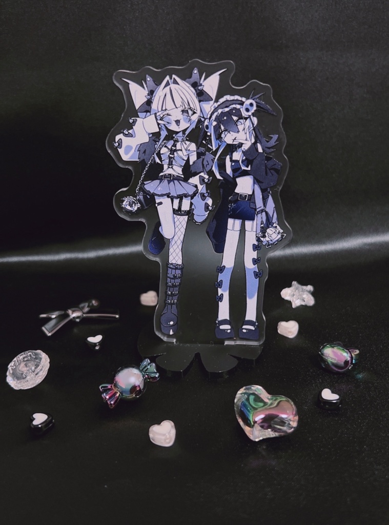 ボーン＆スカルのｱｸﾘﾙｽﾀﾝﾄﾞ