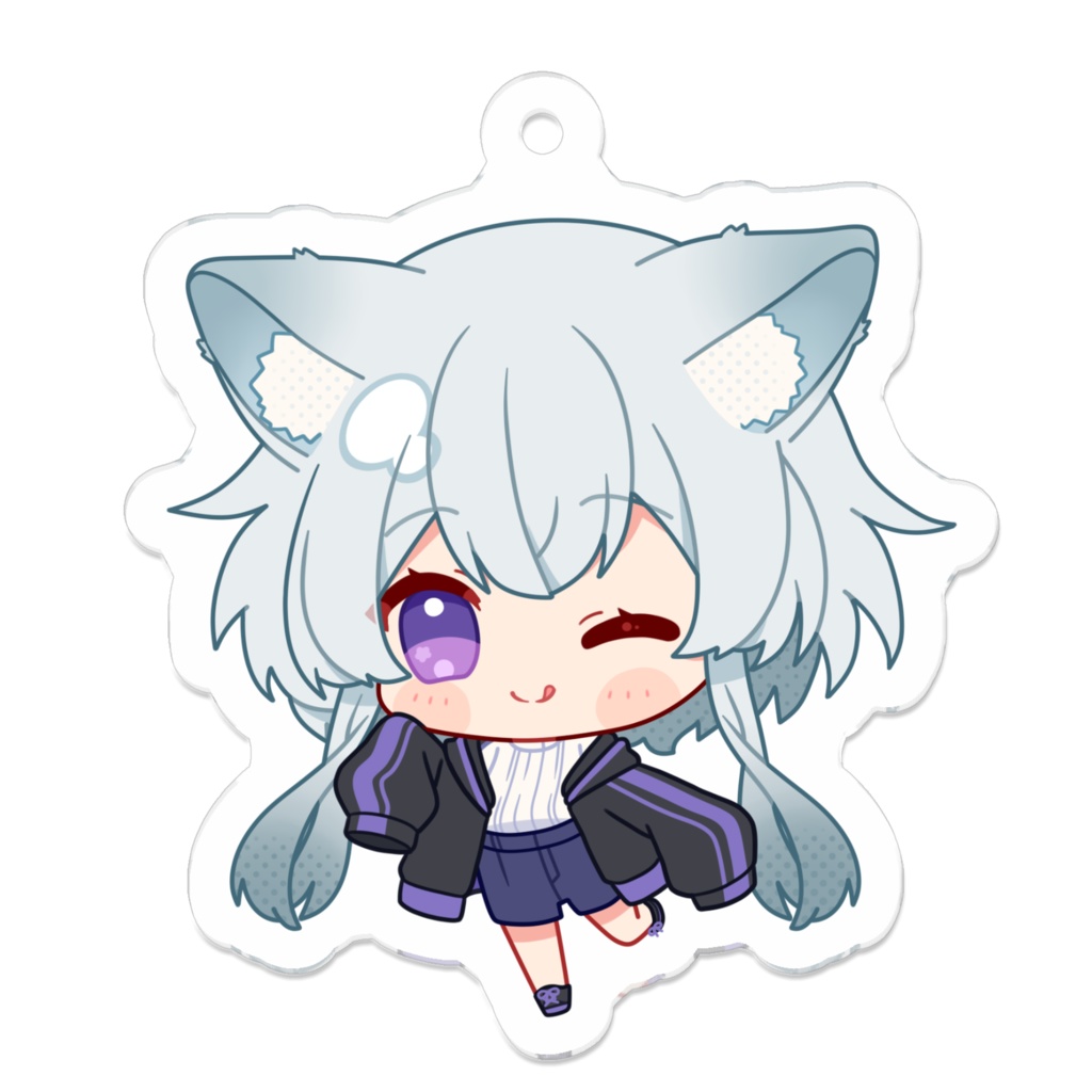 猫神みみアクリルキーホルダー