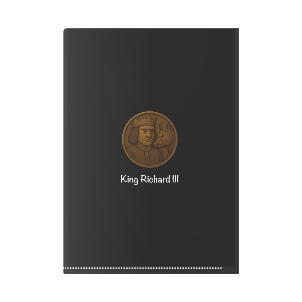リチャード3世のクリアファイル