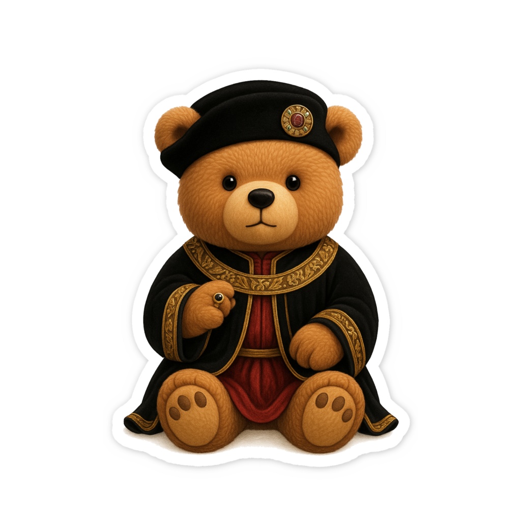 リチャード3世のスマホステッカー(リチャックマ)