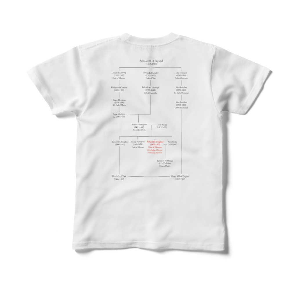 リチャード3世のTシャツ 5