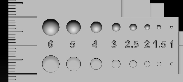 多目的ものさし(20cmまで)