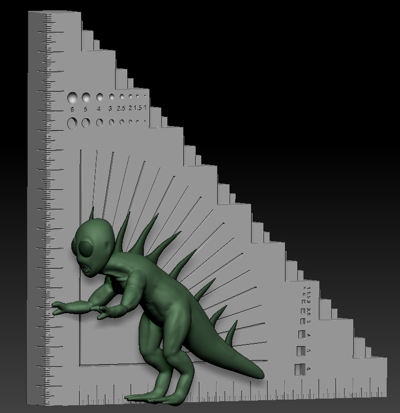 多目的ものさし(20cmまで)