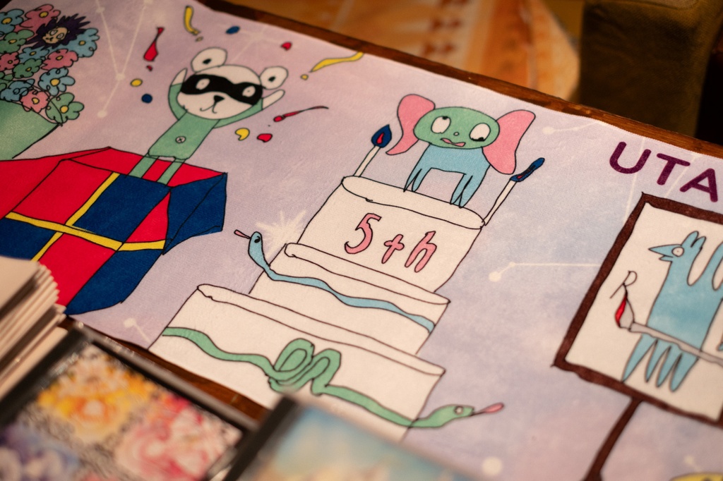 【5th】うたたね5周年画伯タオル
