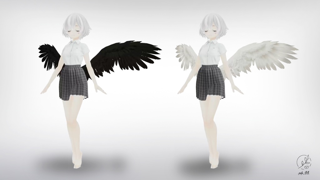 【VRChat用】翼
