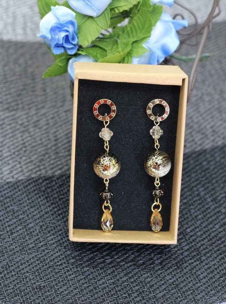 【DQ11キャライメージ】白金色の片翼ピアス