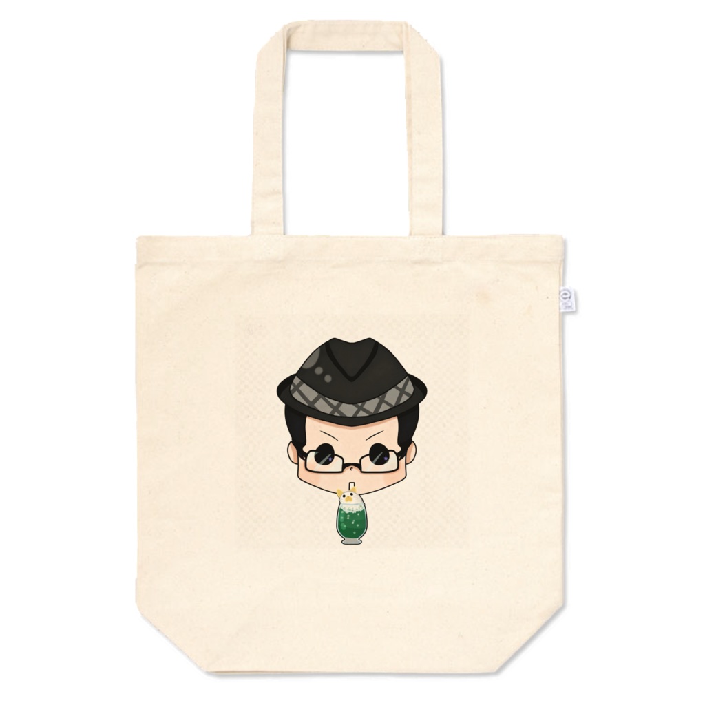 【1500人記念】初期ver.キャラクタートートバッグ(期間限定)