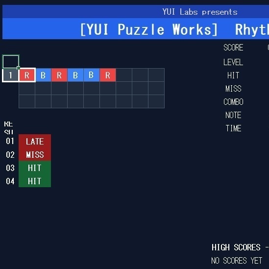 Excelで遊べる カラーリズムゲーム RhythmColor