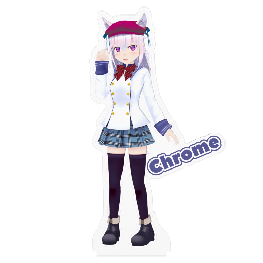 オリジナルアバター「クロム」