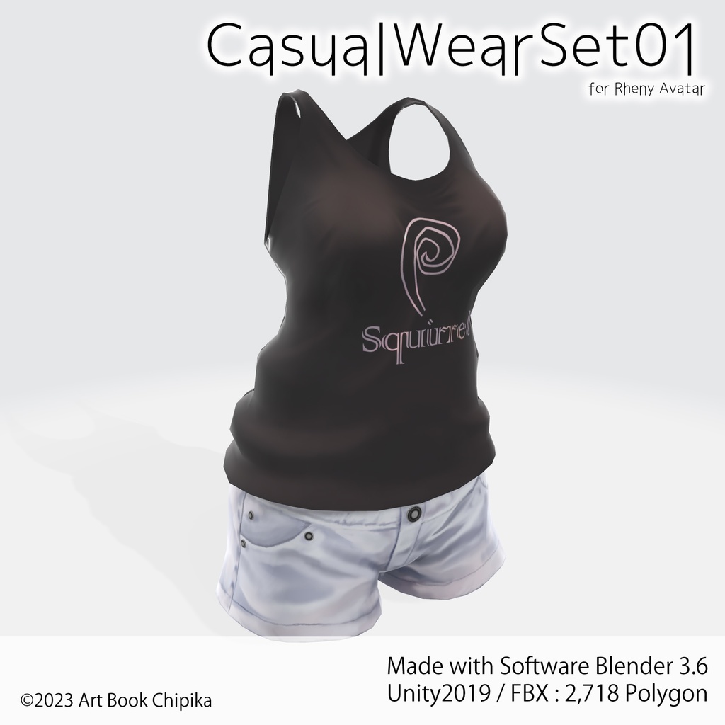 Casual Wear Set01 for Rheny Avatar
