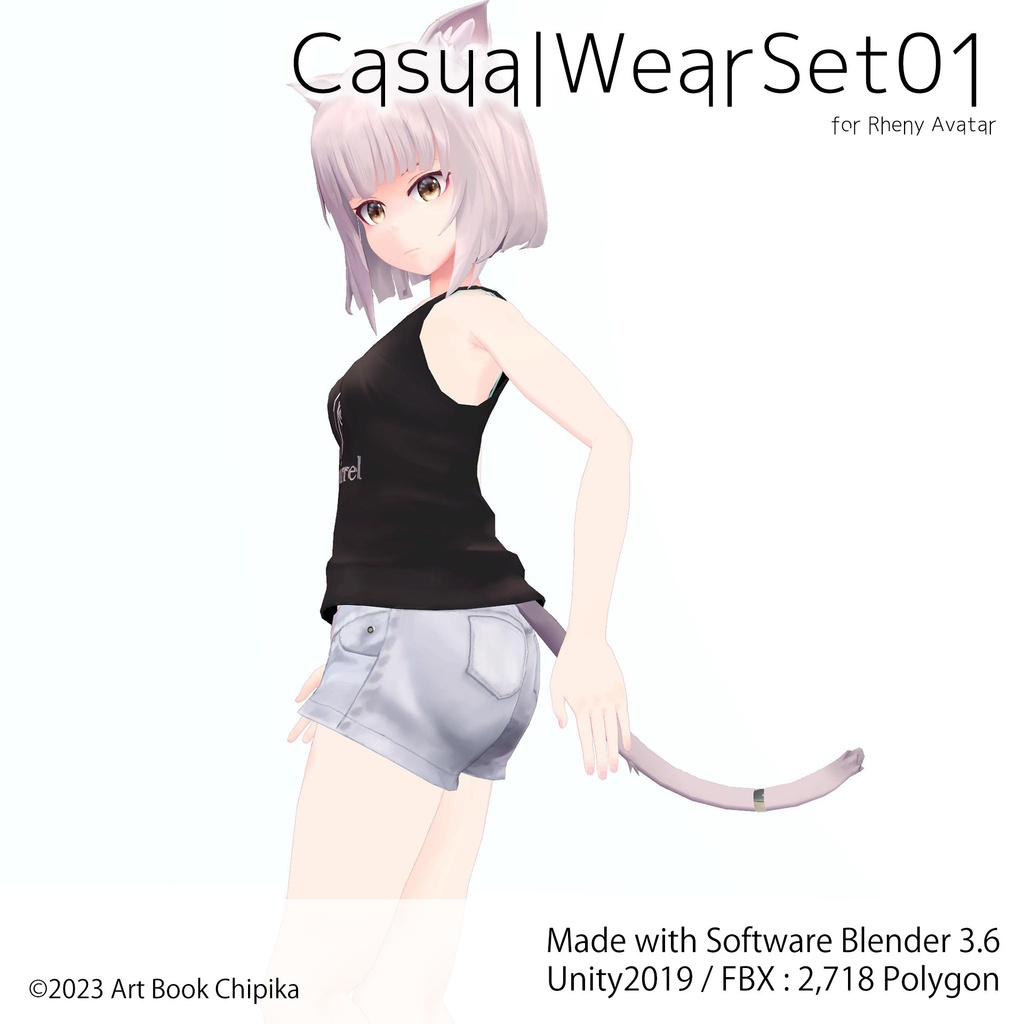 Casual Wear Set01 for Rheny Avatar