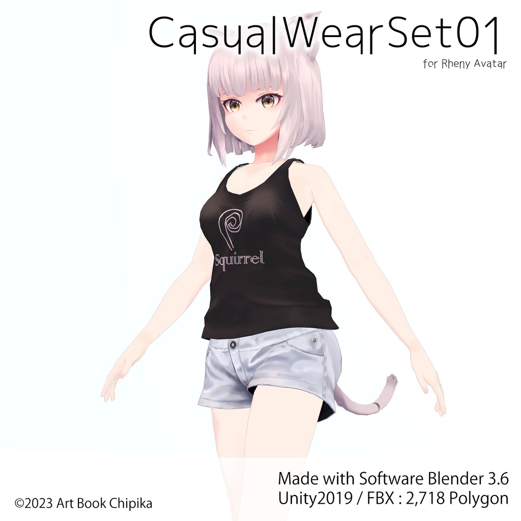 Casual Wear Set01 for Rheny Avatar