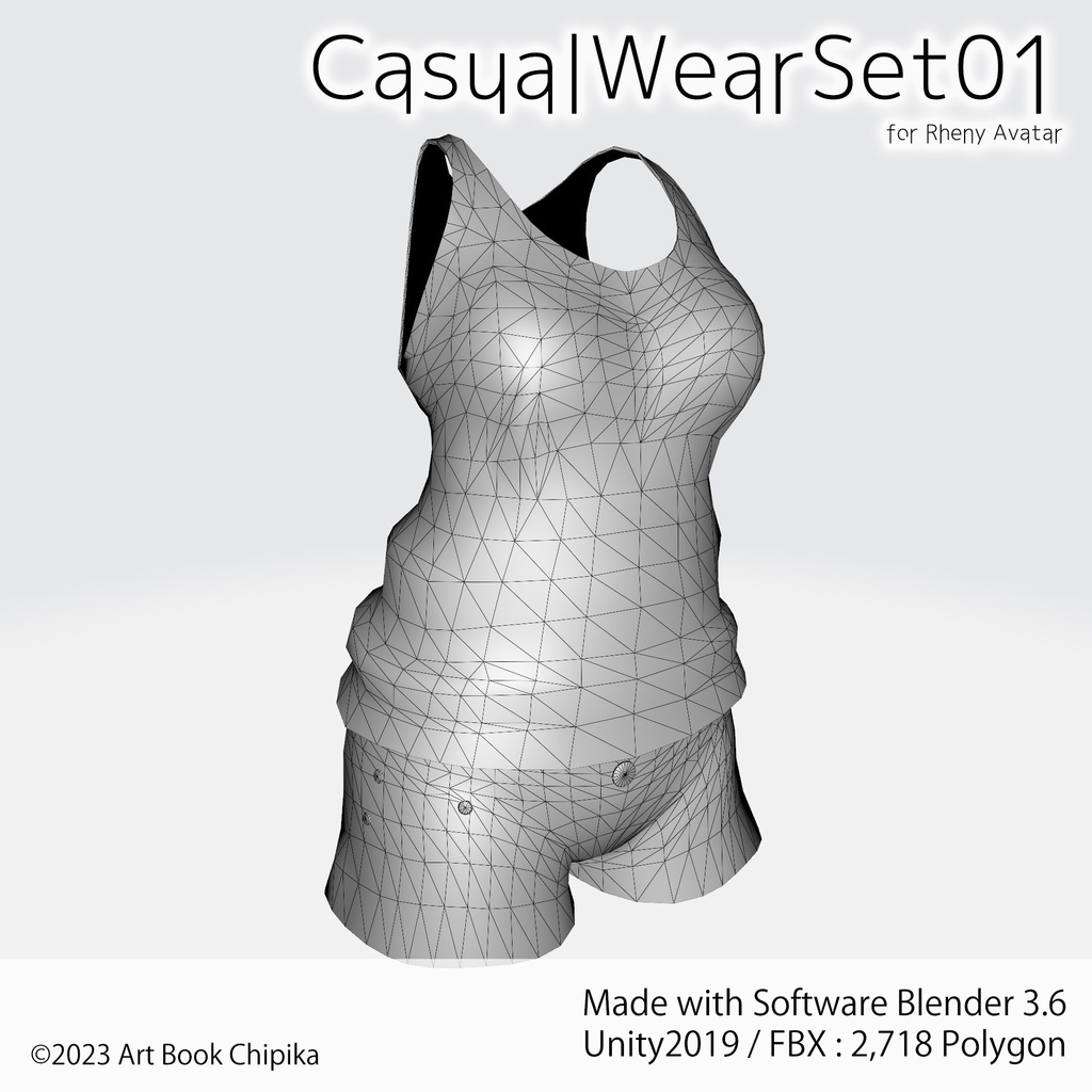 Casual Wear Set01 for Rheny Avatar