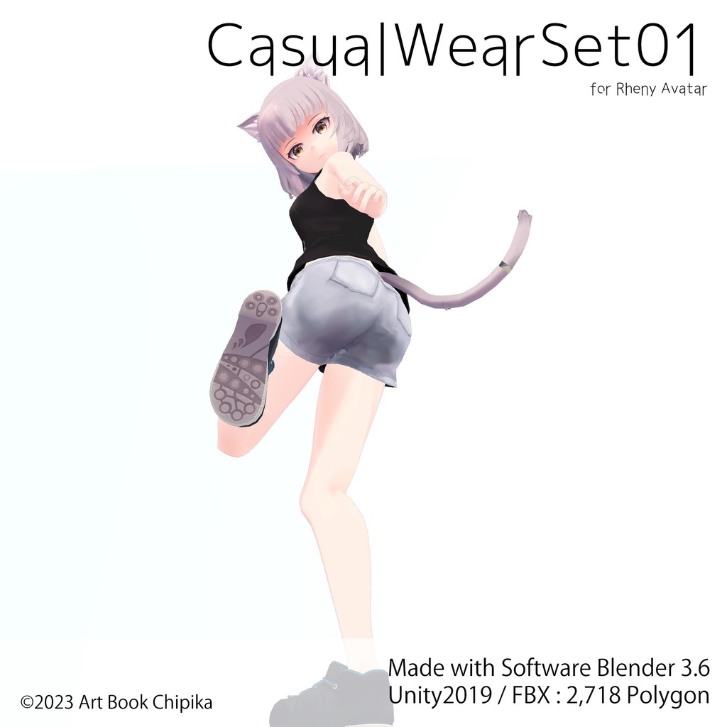 Casual Wear Set01 for Rheny Avatar