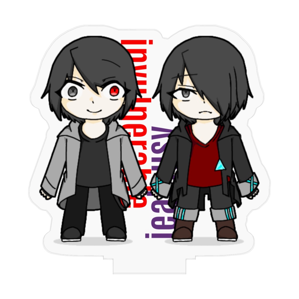 【一次創作】ネヴァとジェラのアクリルフィギュア