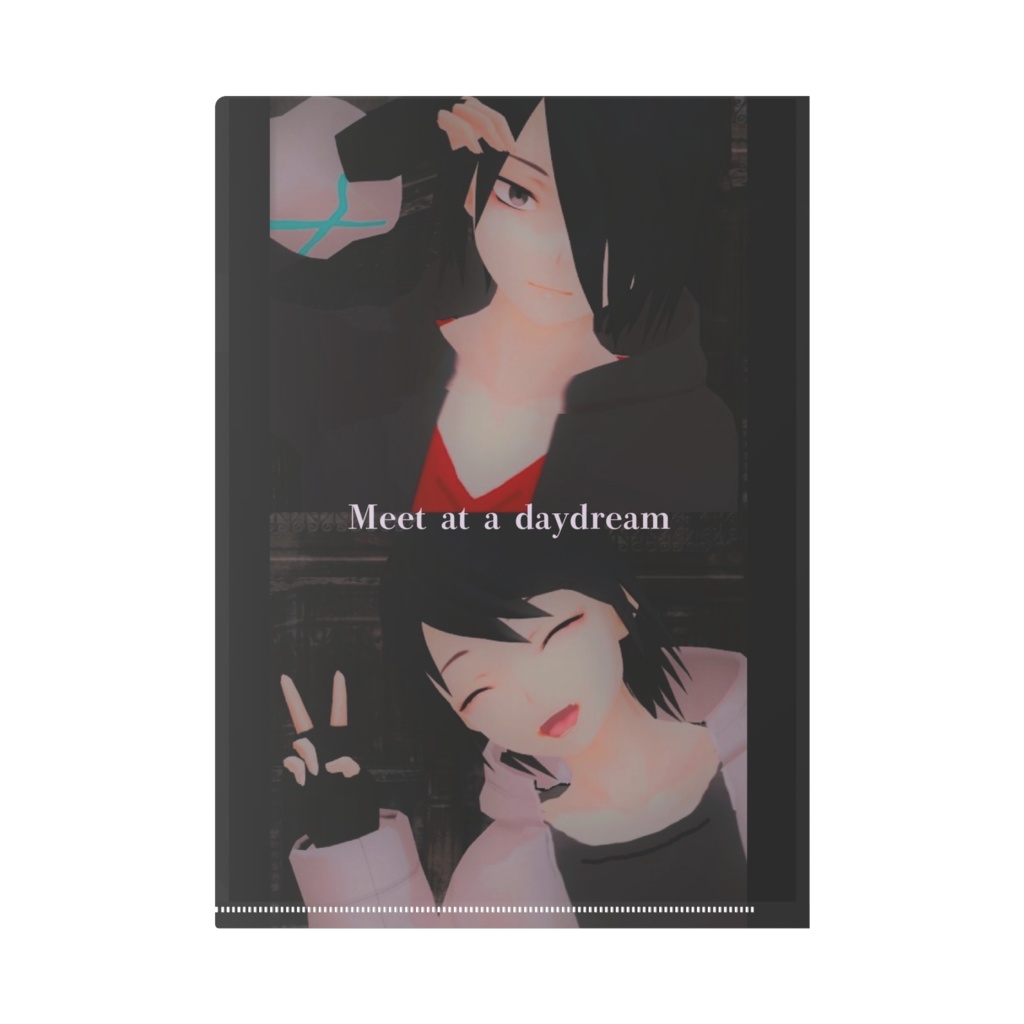 【一次創作】ジェラとネヴァのクリアファイル