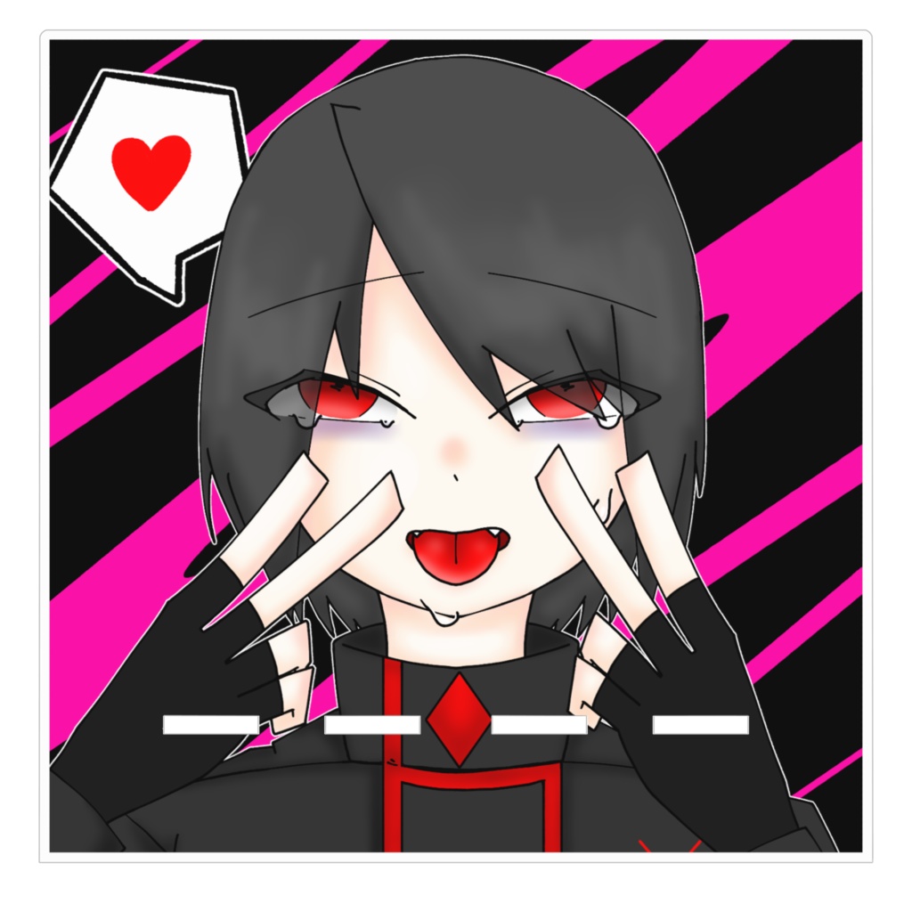 【自創作】ネヴァくんのアクリルスマホスタンド